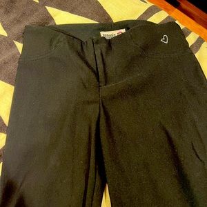 Kids Black Slack Pants